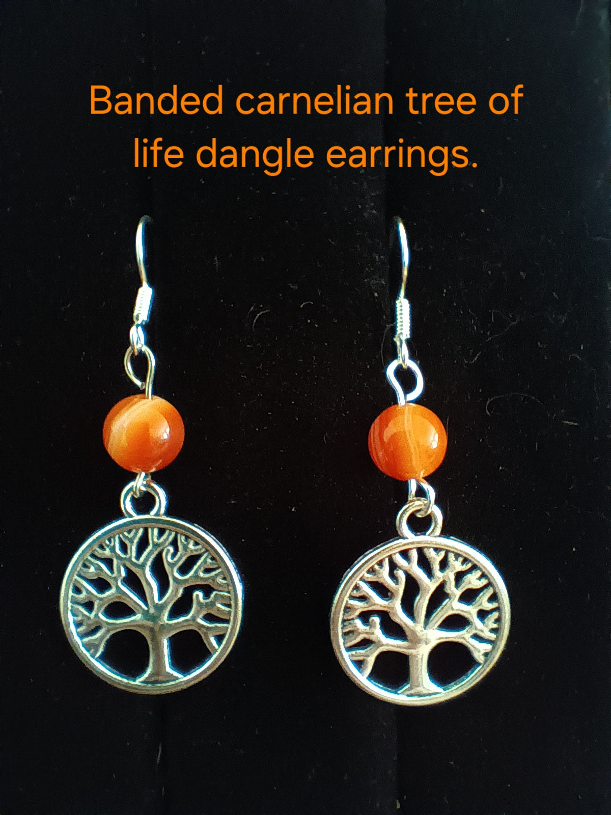 Tree of life dangle earrings