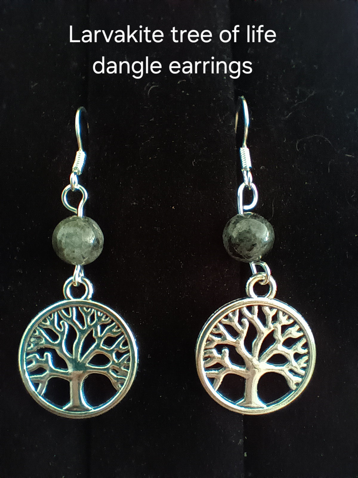 Tree of life dangle earrings