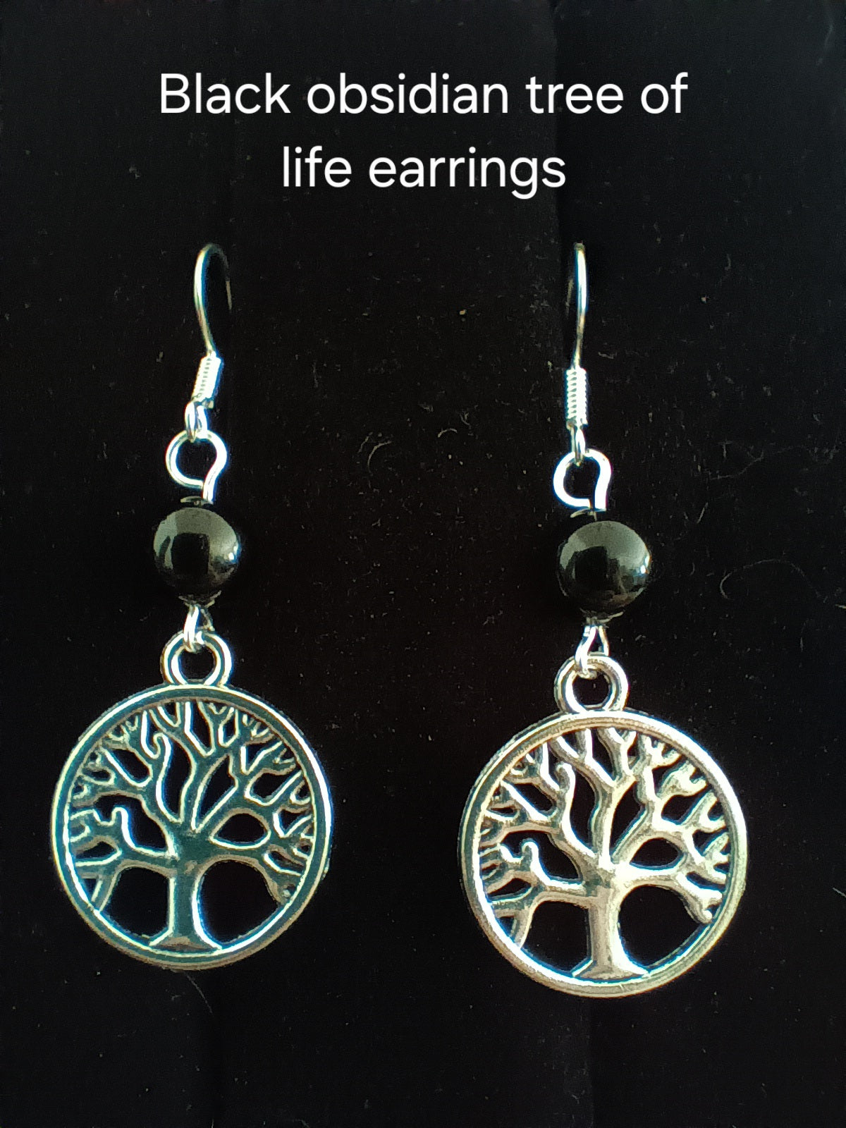 Tree of life dangle earrings