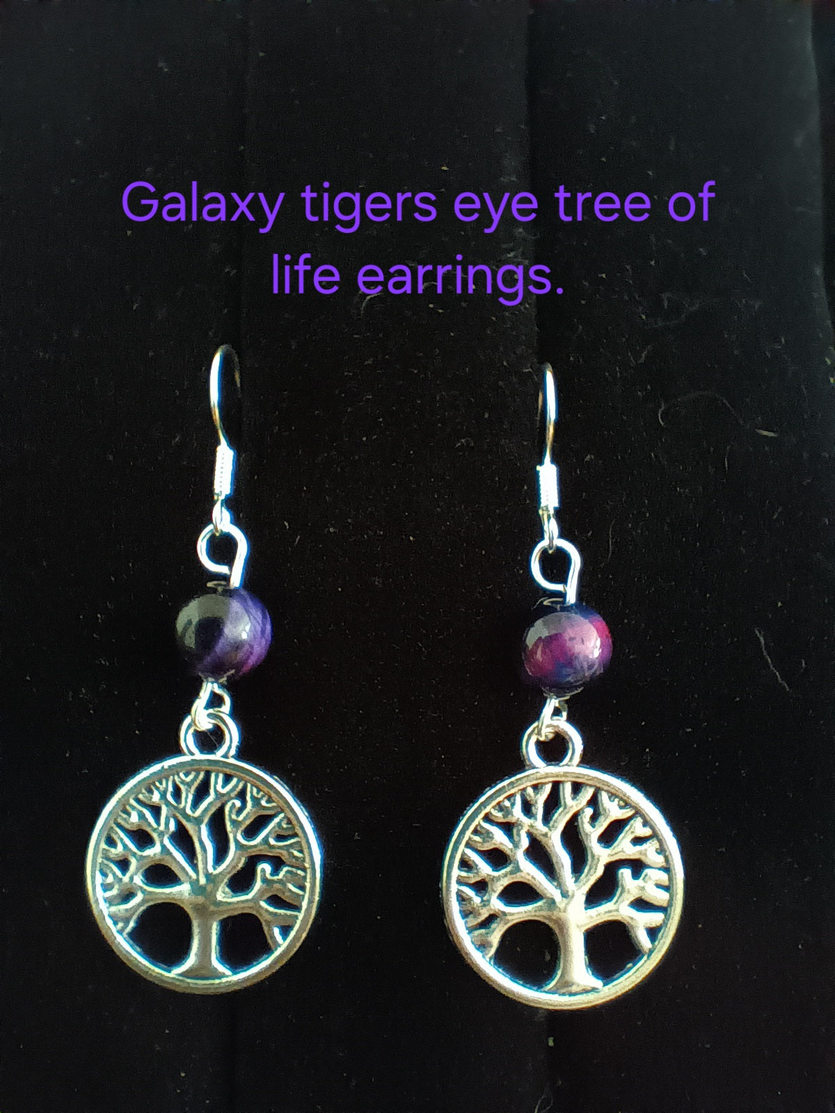 Tree of life dangle earrings