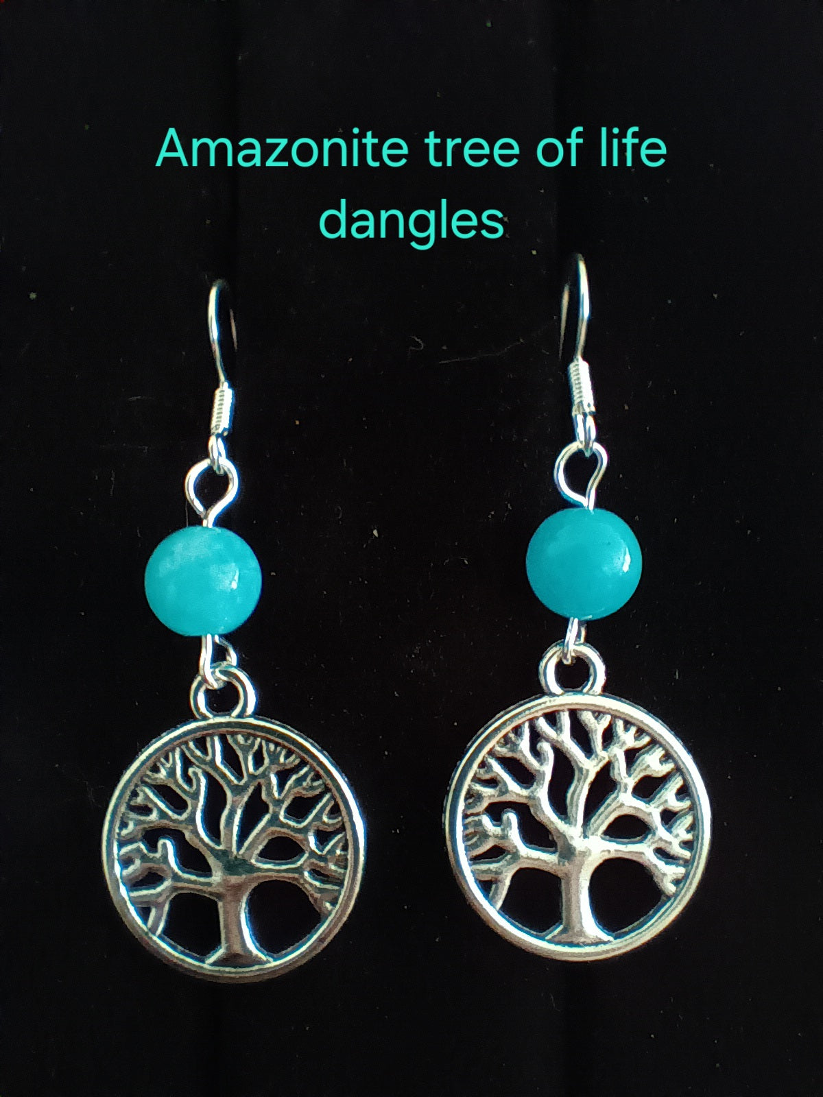 Tree of life dangle earrings