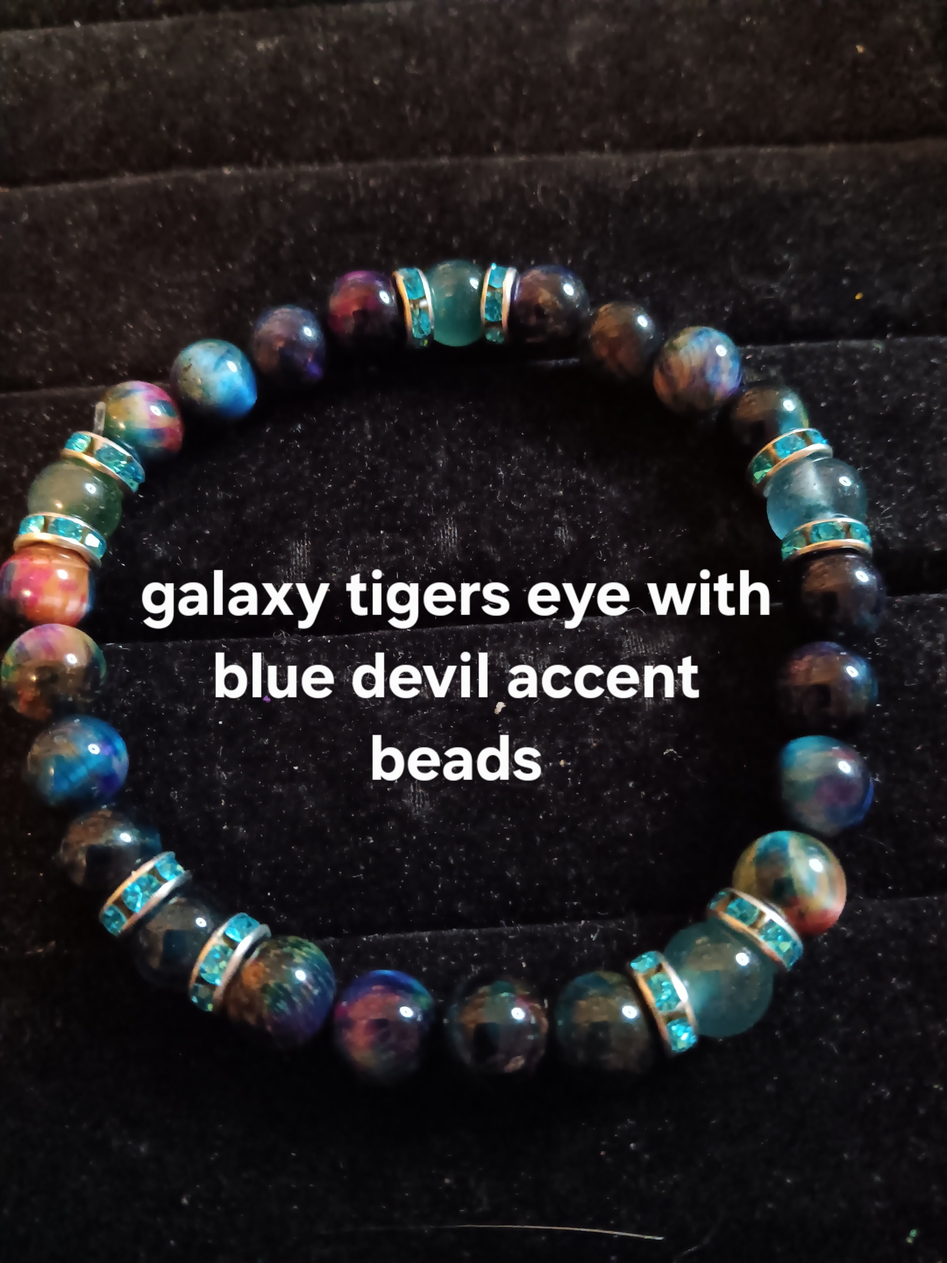 Glamorous bracelets with rhinestone spacers