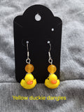 Yellow duckie dangles