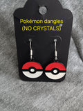 Pokémon poke ball earrings