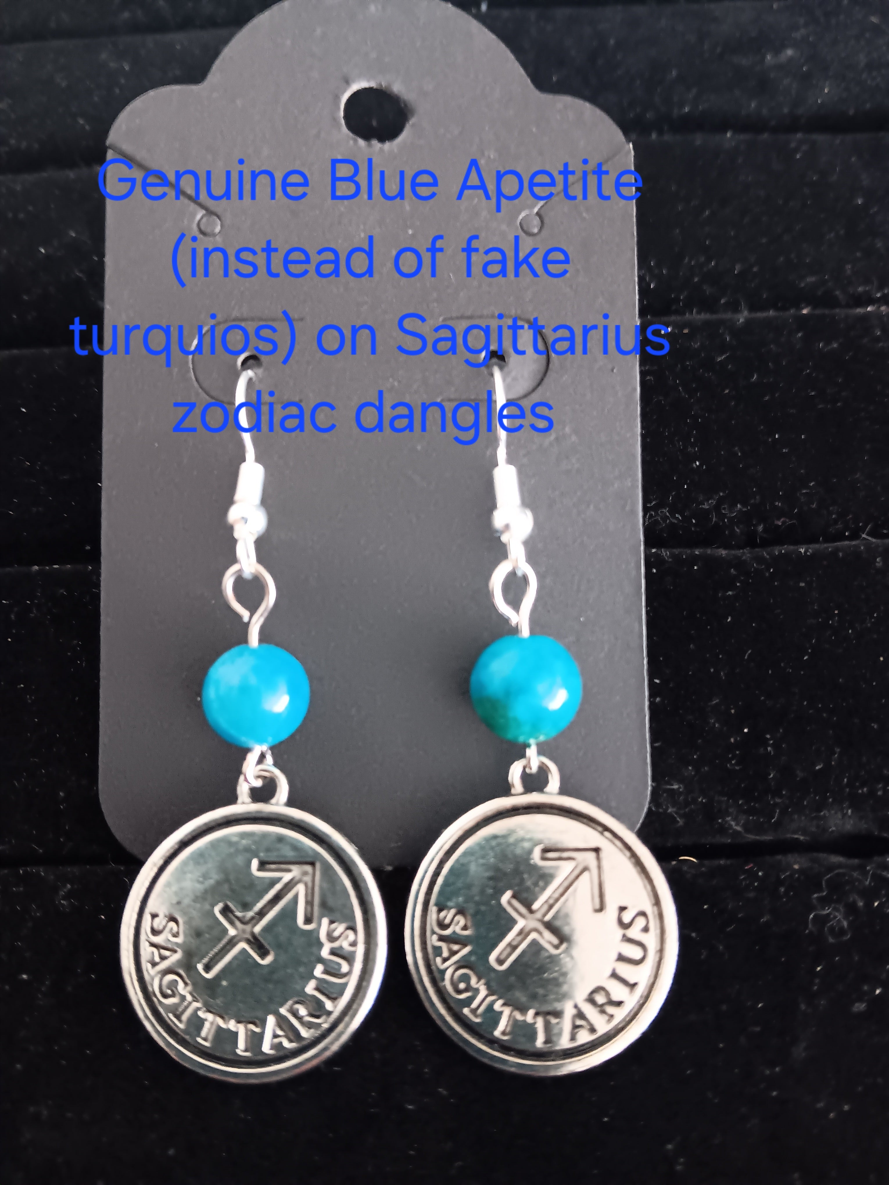 zodiac earrings Sagittarius