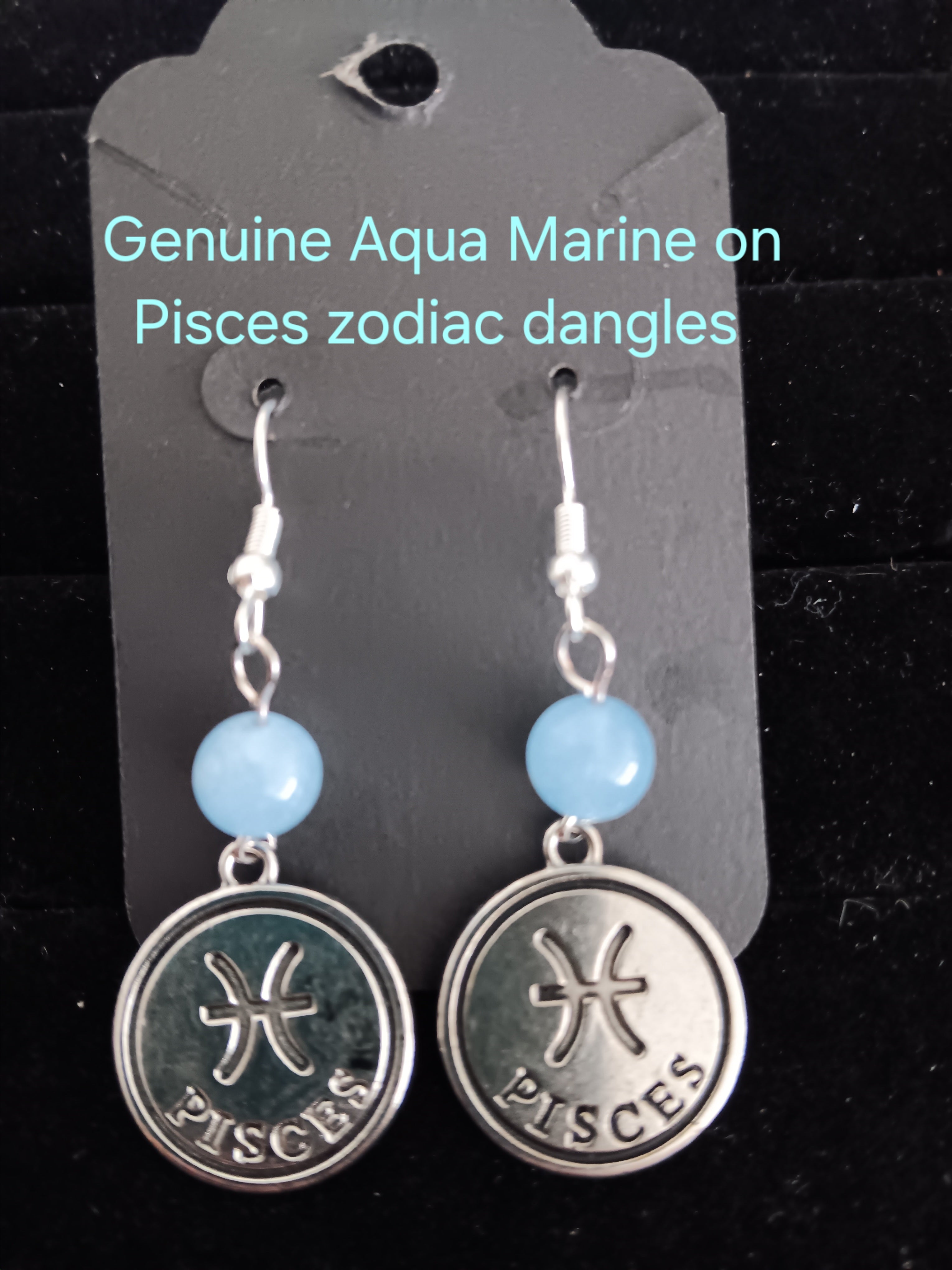 zodiac earrings Pisces