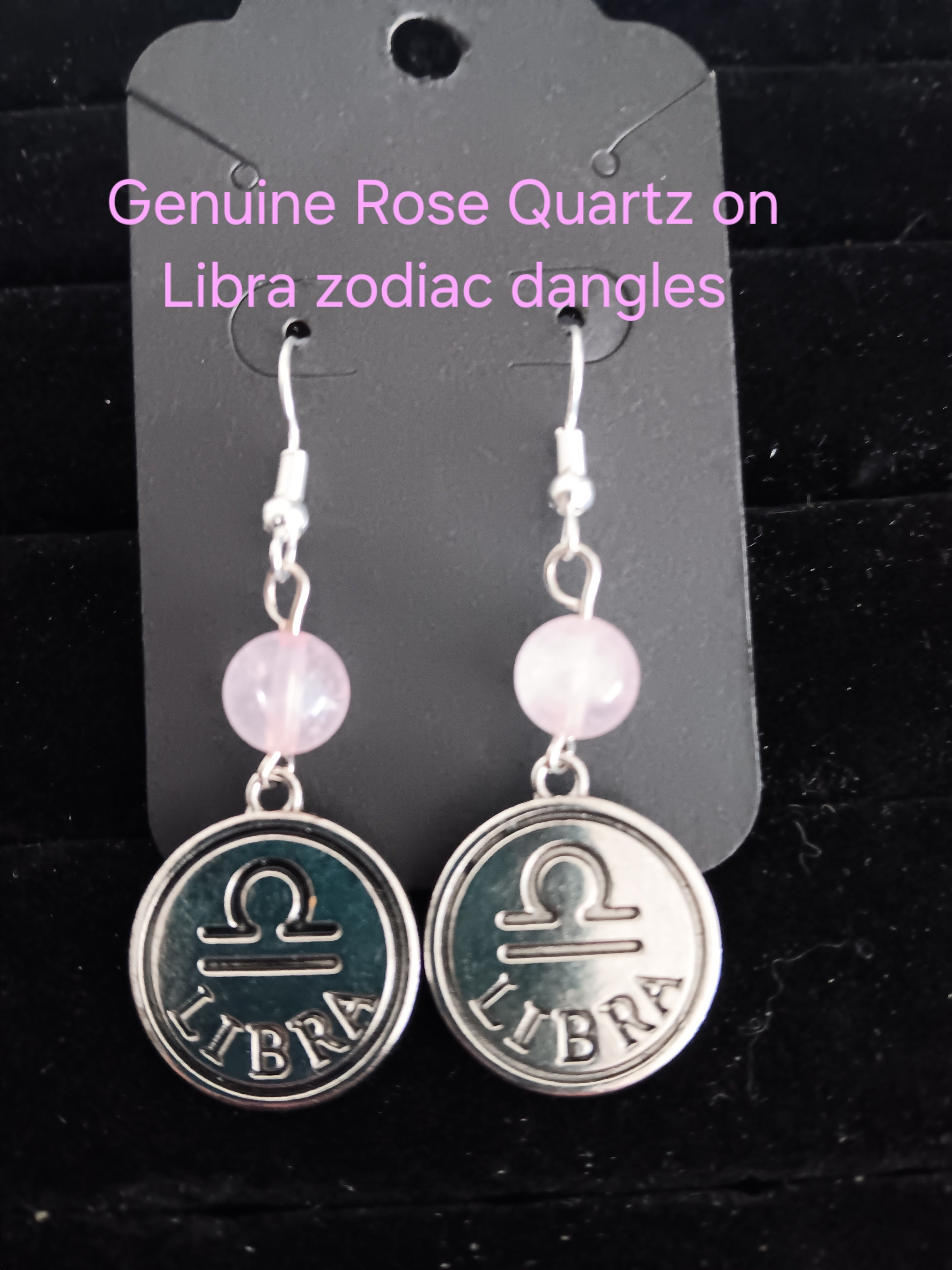 zodiac earrings Libra