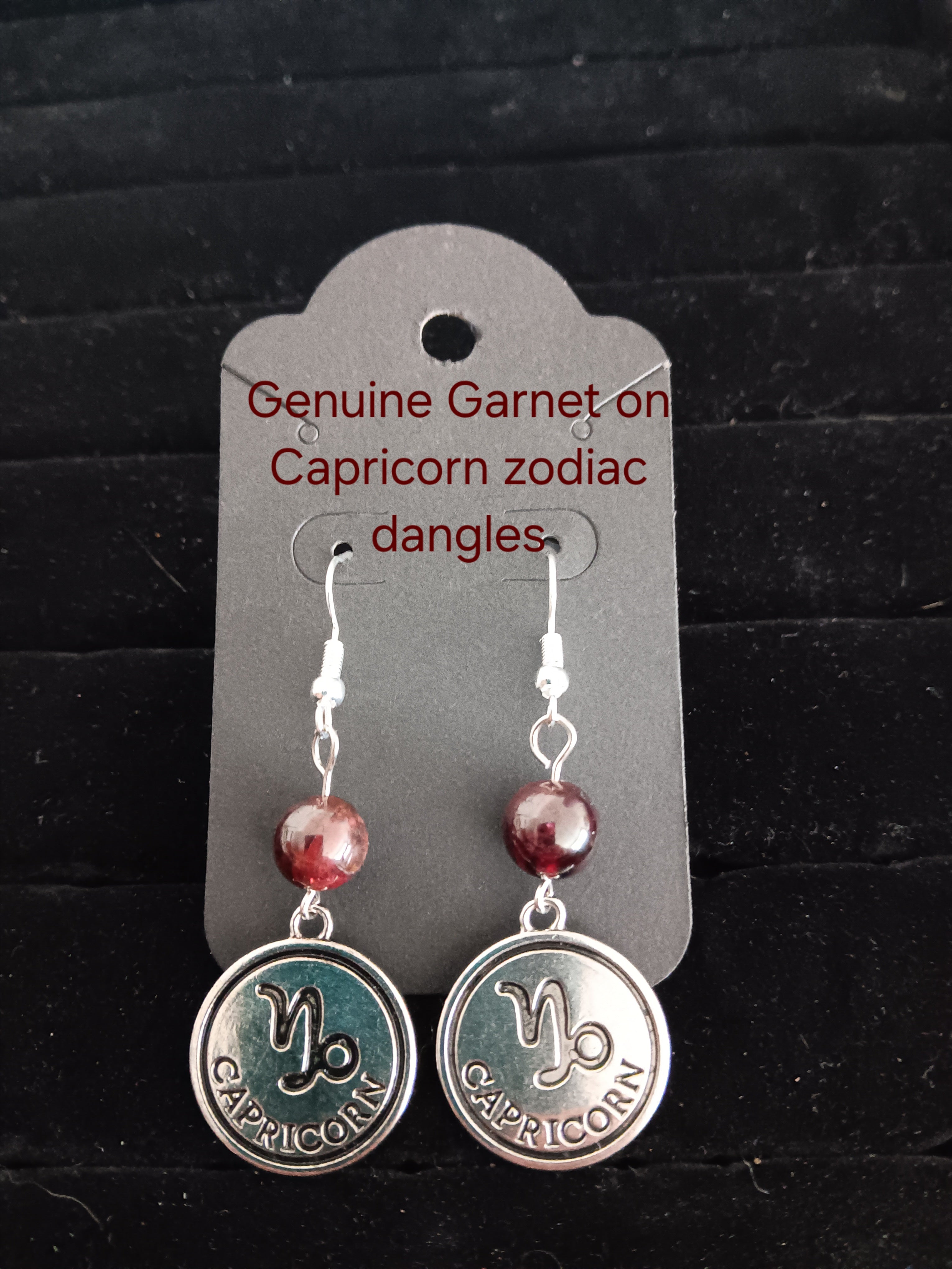 zodiac earrings Capricorn