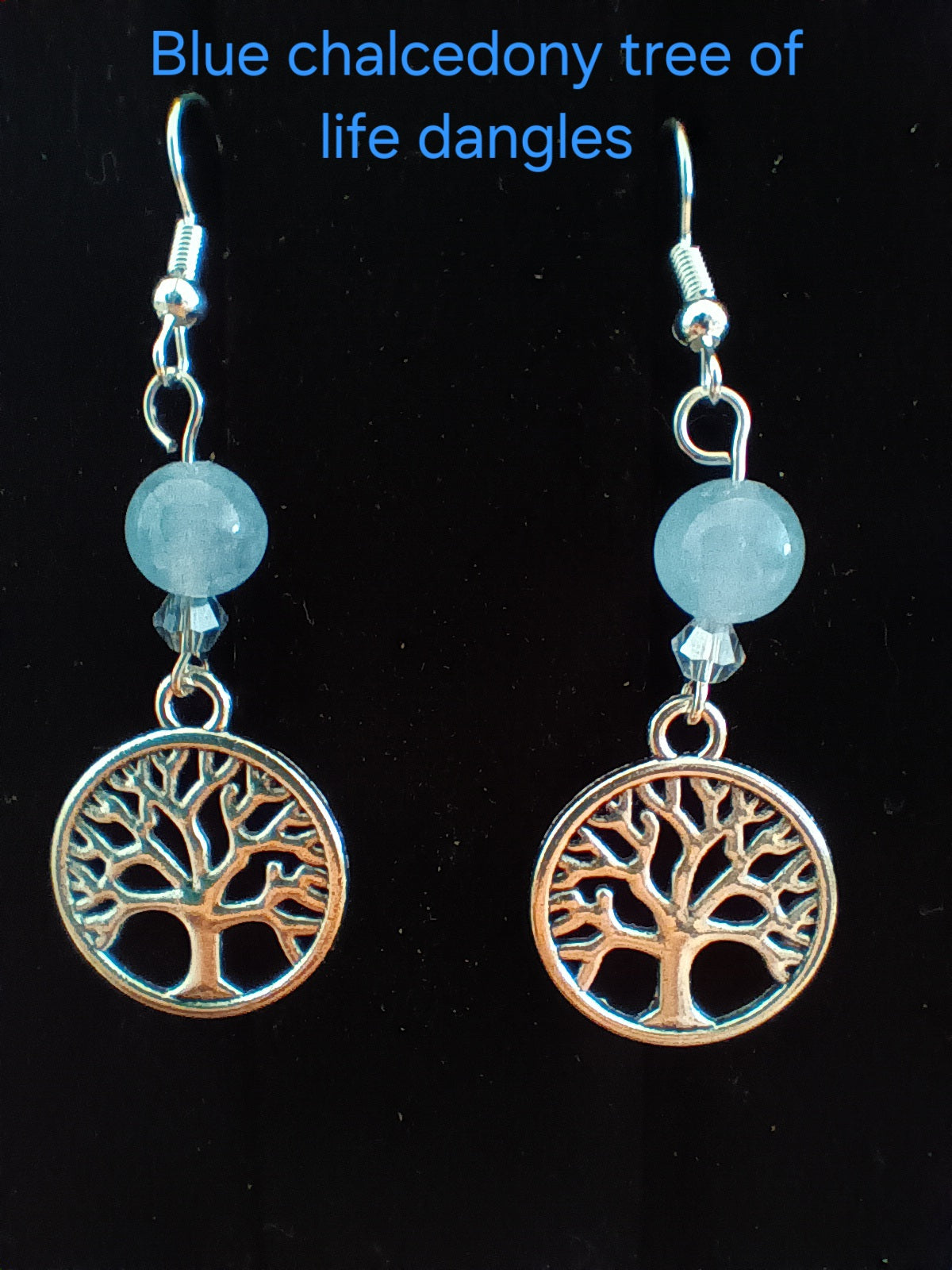 Tree of life dangle earrings