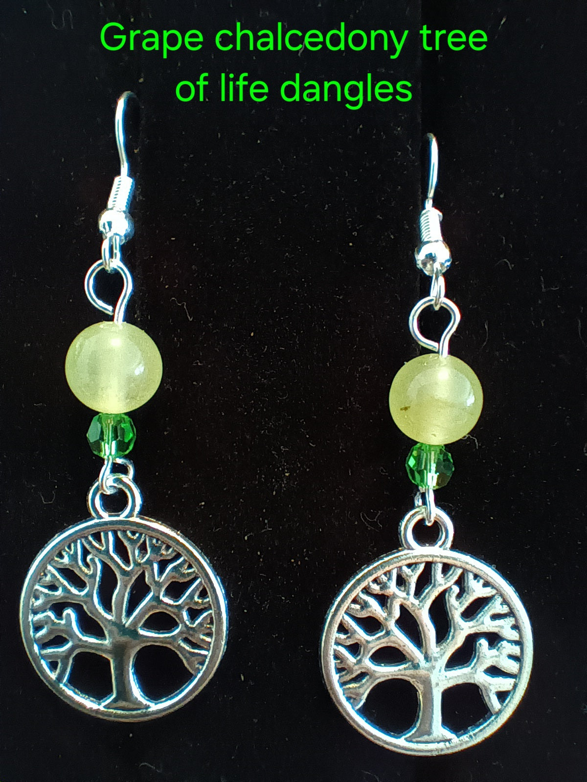 Tree of life dangle earrings
