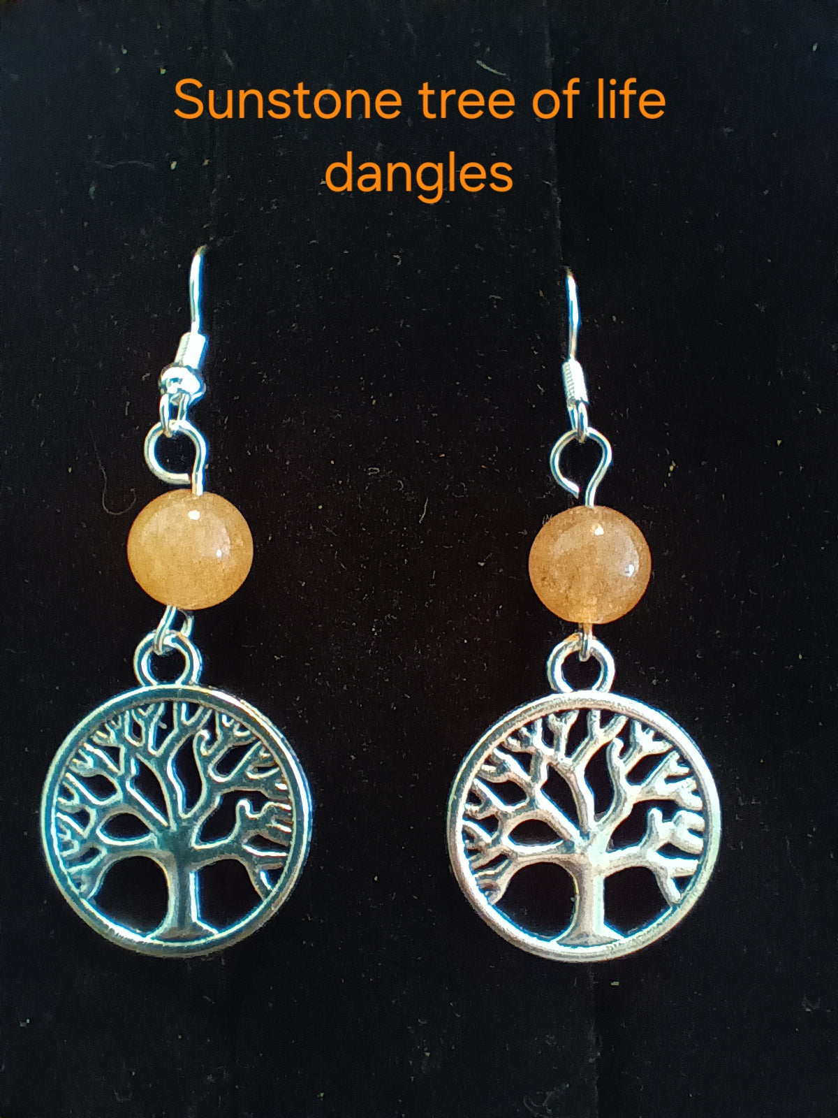 Tree of life dangle earrings