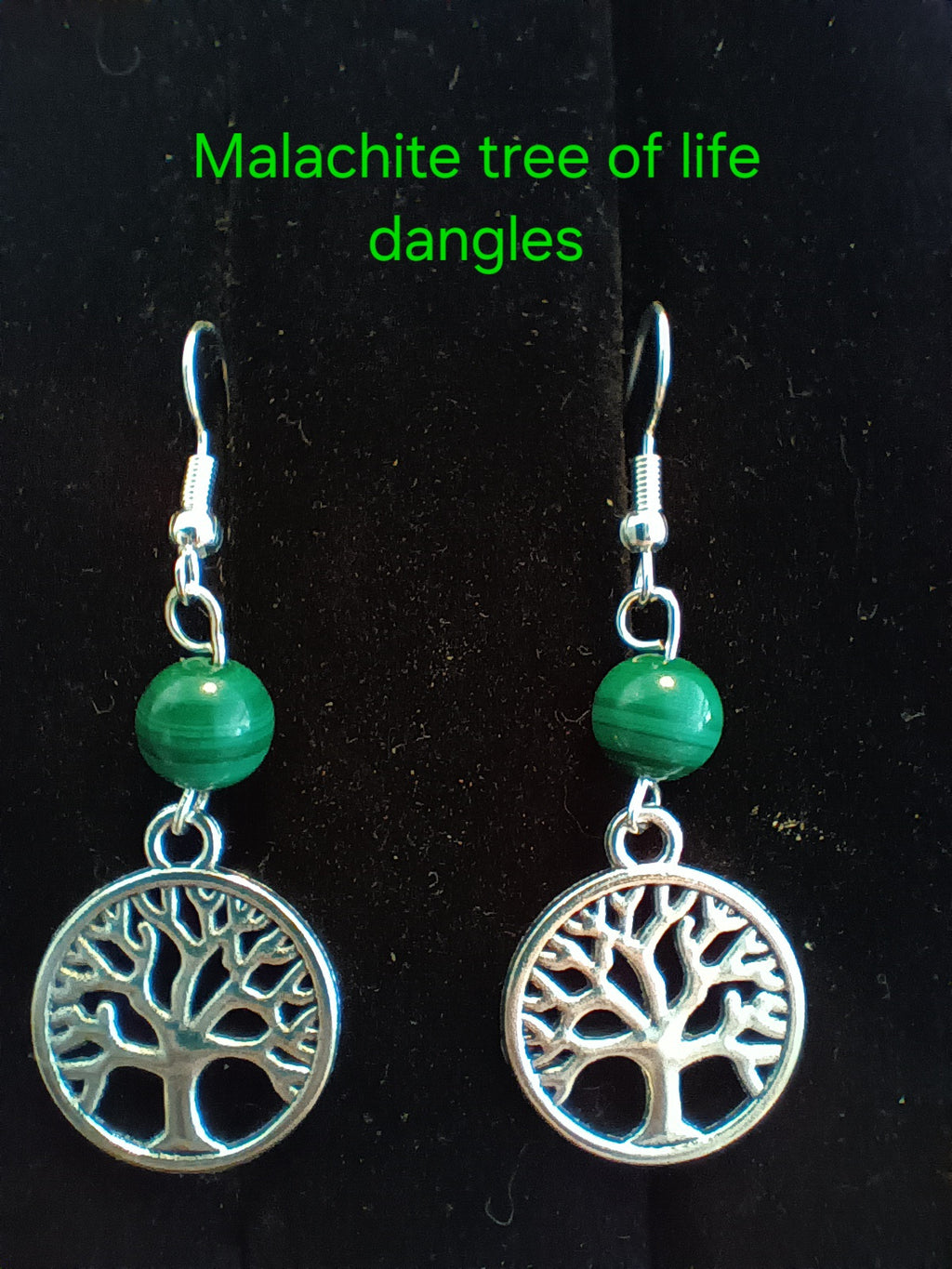 Tree of life dangle earrings