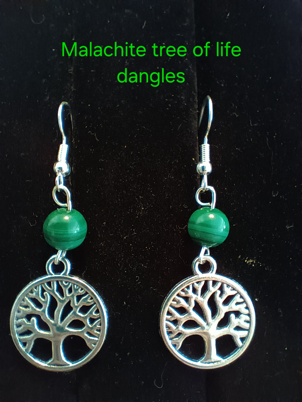 Tree of life dangle earrings