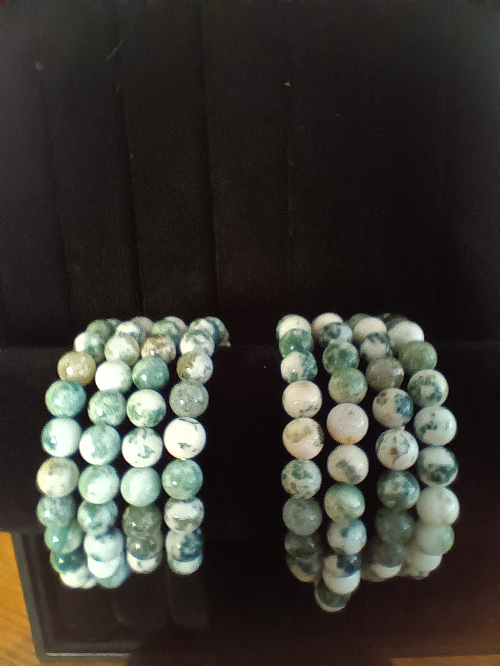 Tree agate bracelet