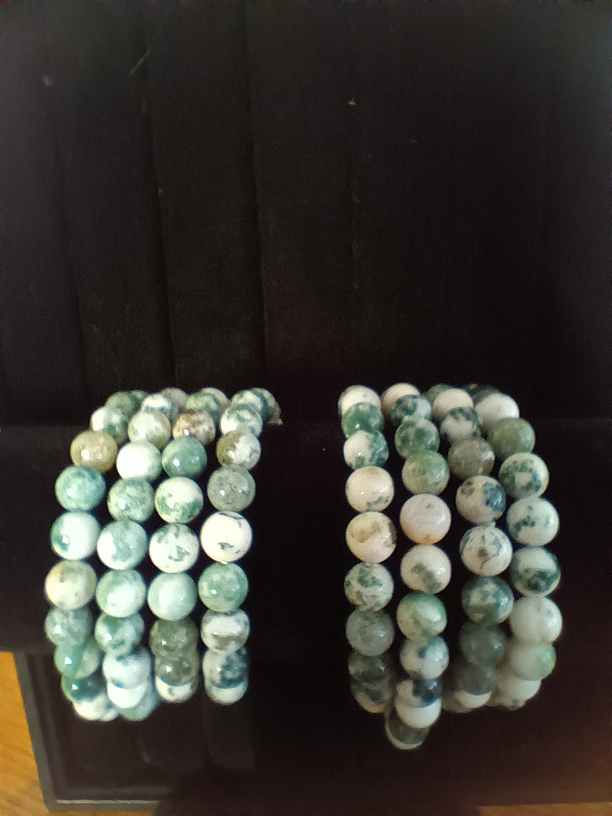 Tree agate bracelet
