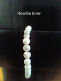 Howlite 6mm bracelet