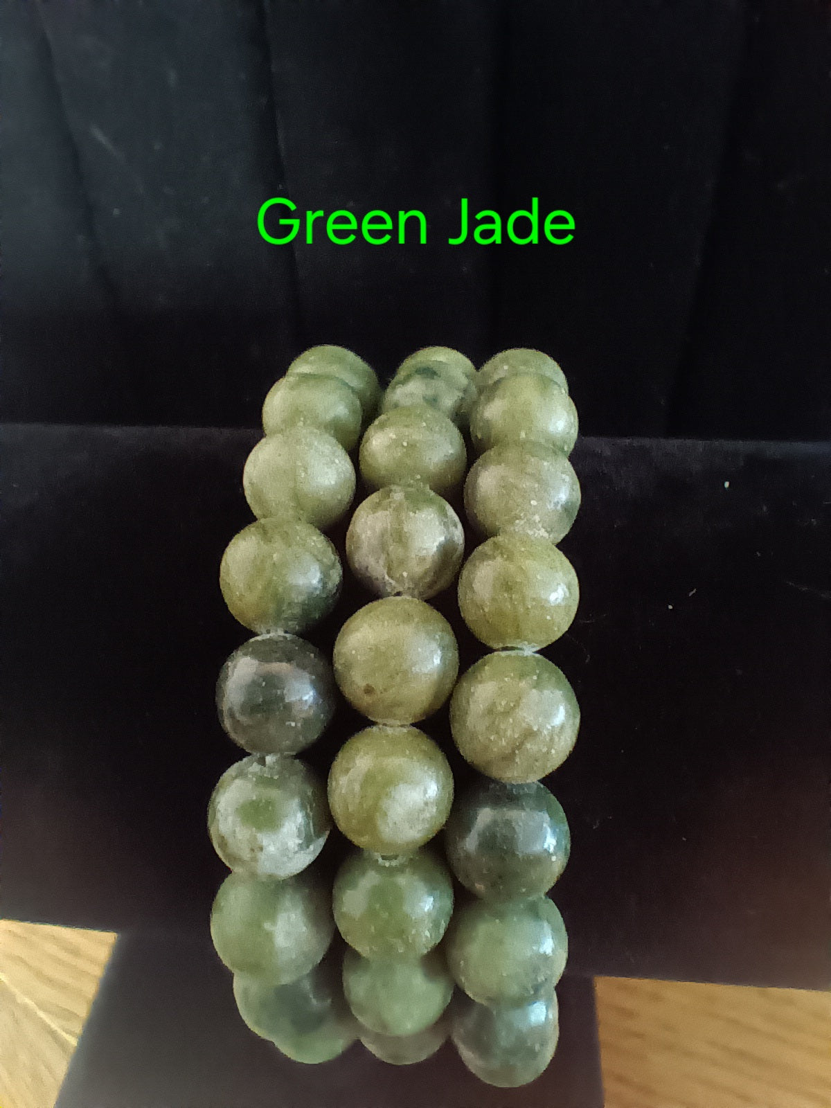 Green jade bracelet
