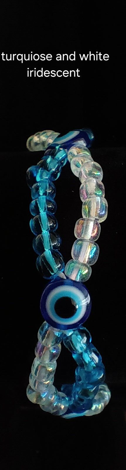 Evil eye stretch bracelet