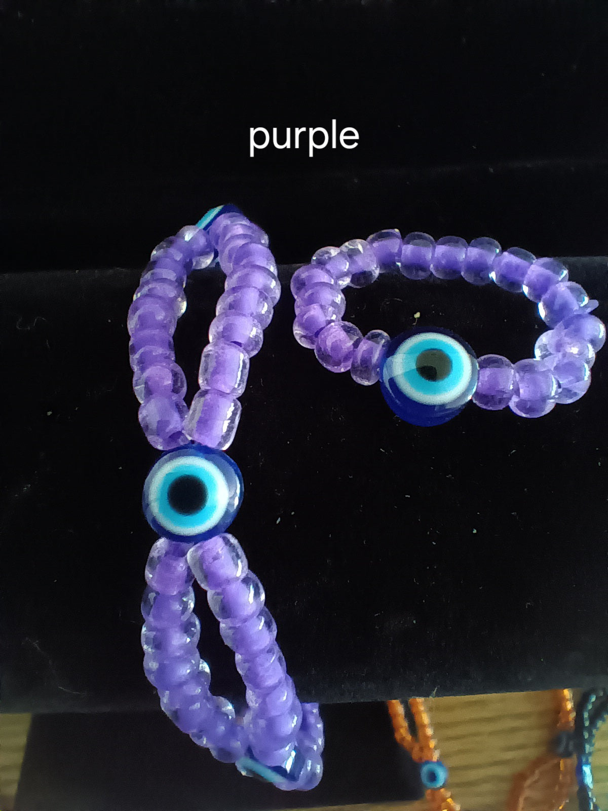 Evil eye jewelry set