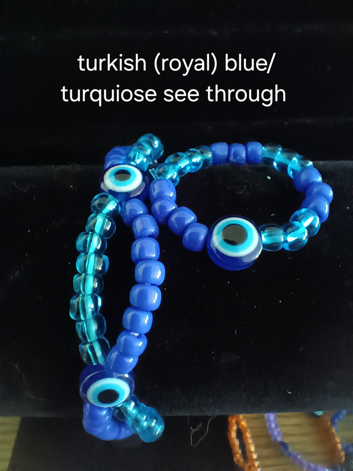 Evil eye jewelry set