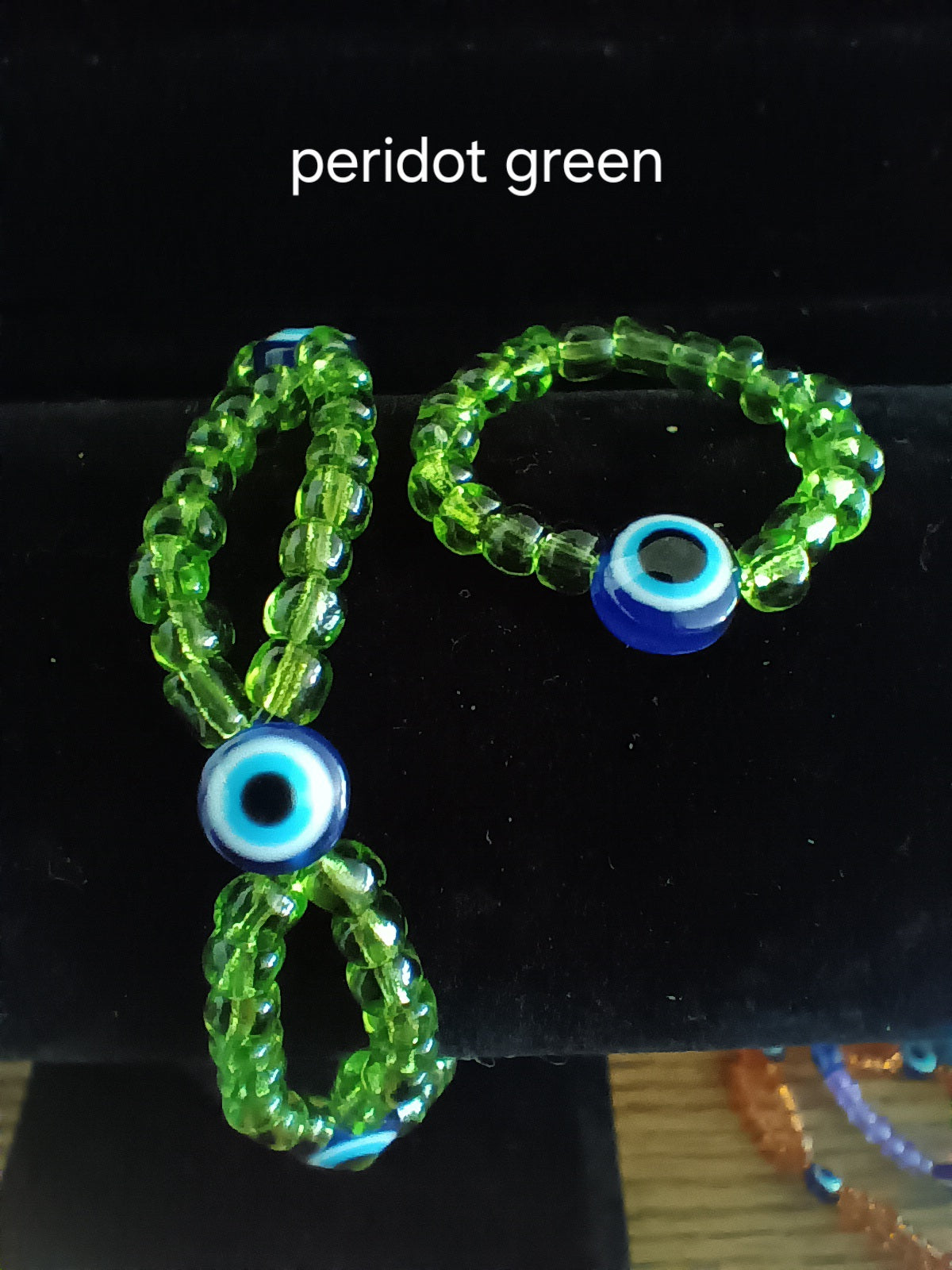 Evil eye jewelry set