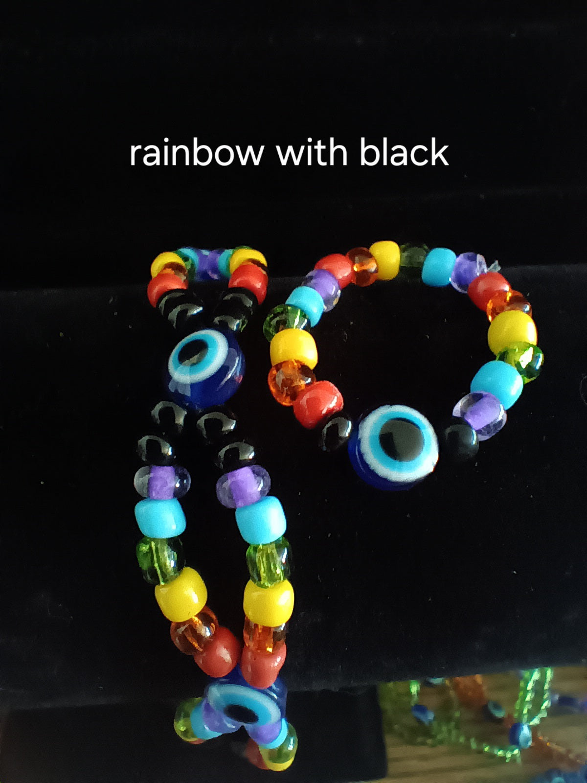 Evil eye jewelry set