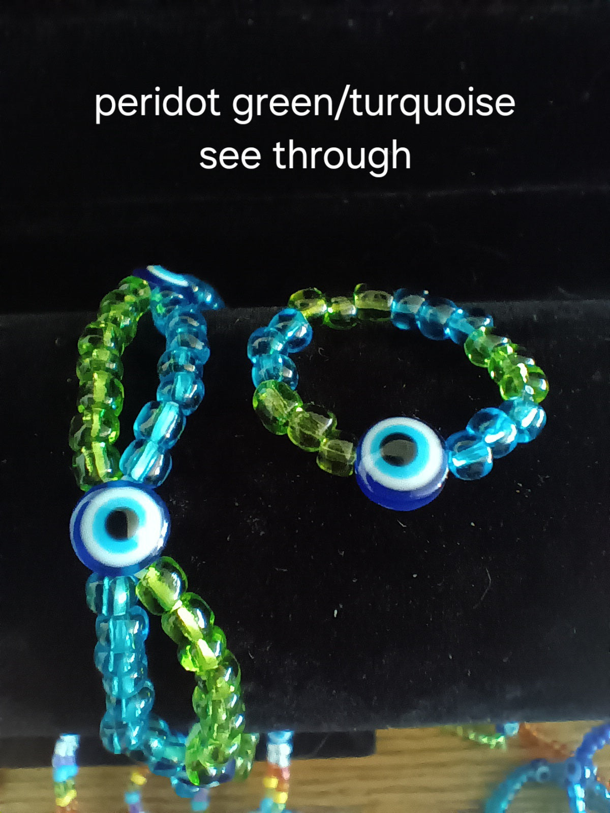 Evil eye jewelry set