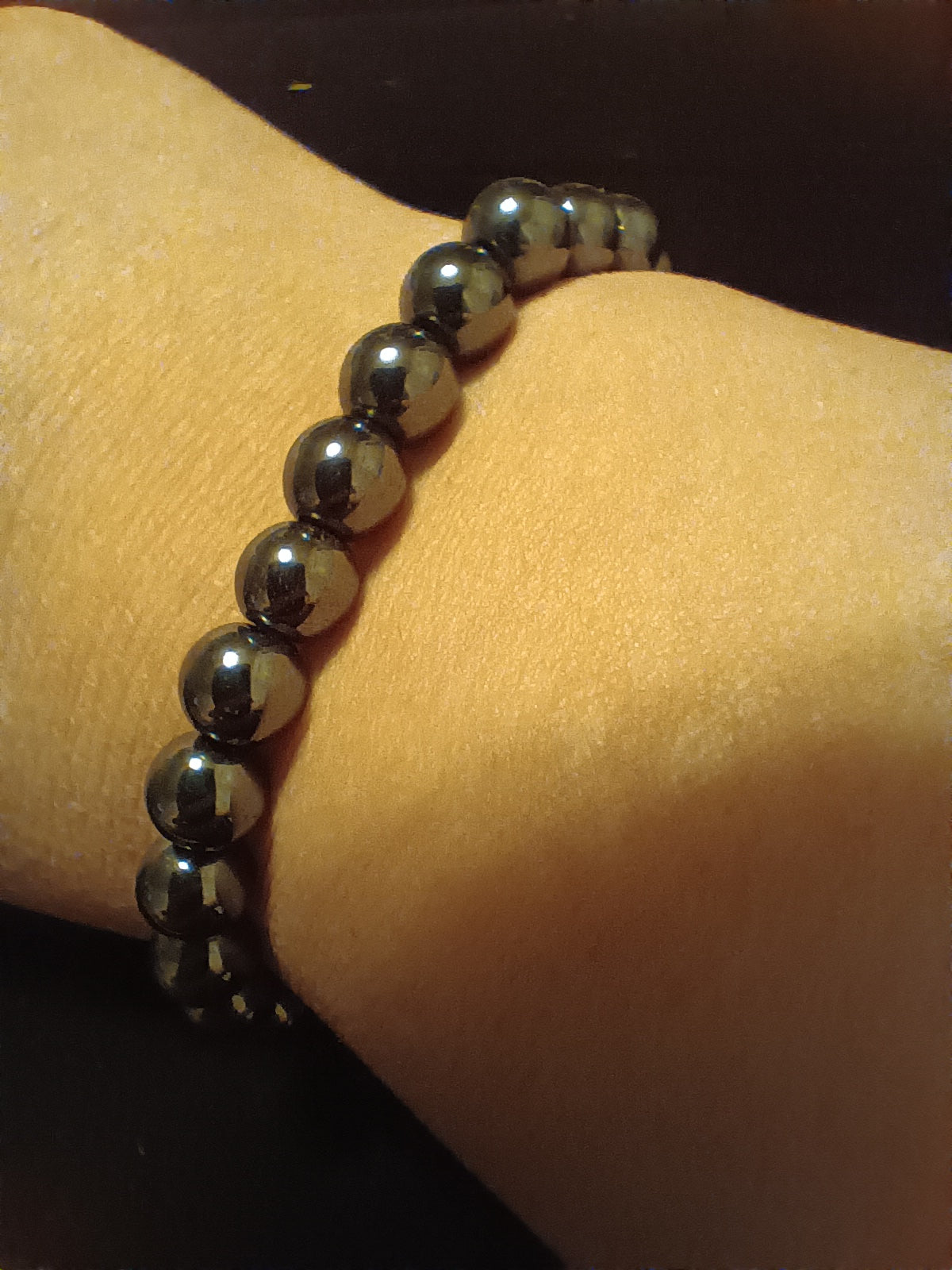 Hematite bracelet