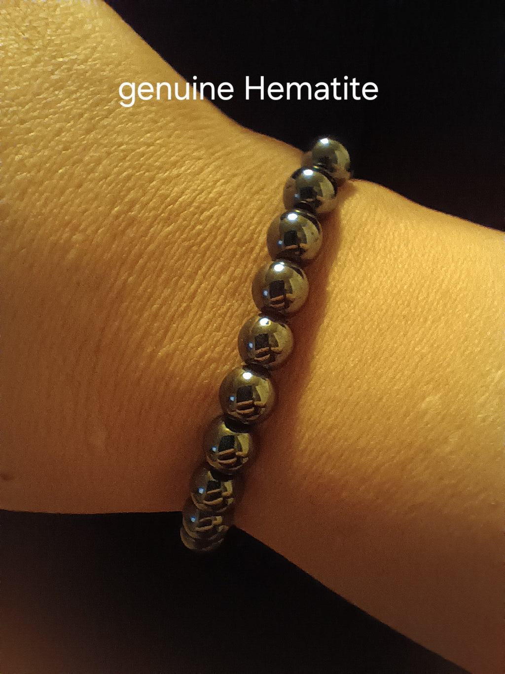 Hematite bracelet