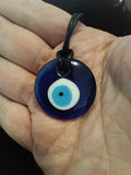 Turkish Glass Evil Eye Necklace