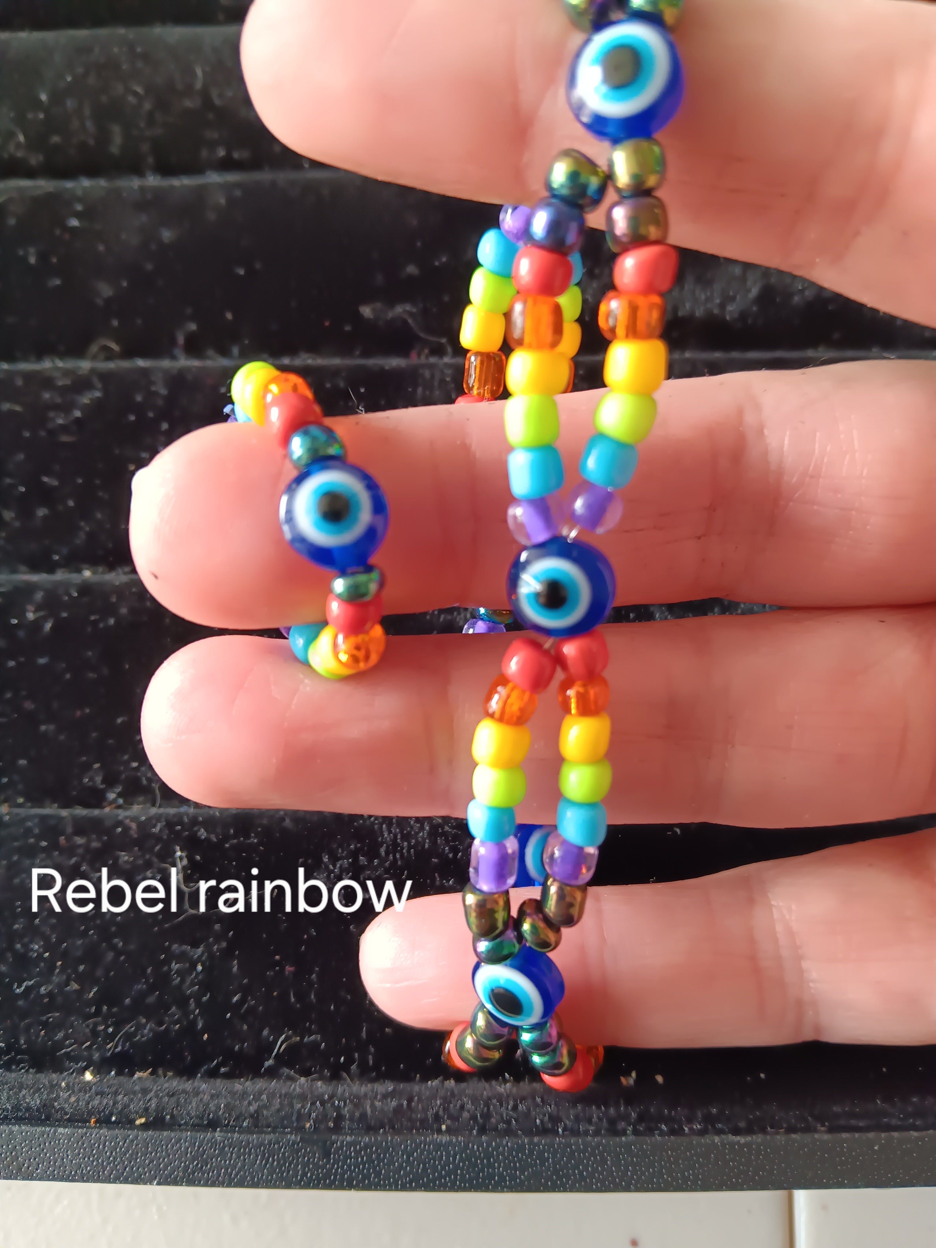 Evil eye jewelry set