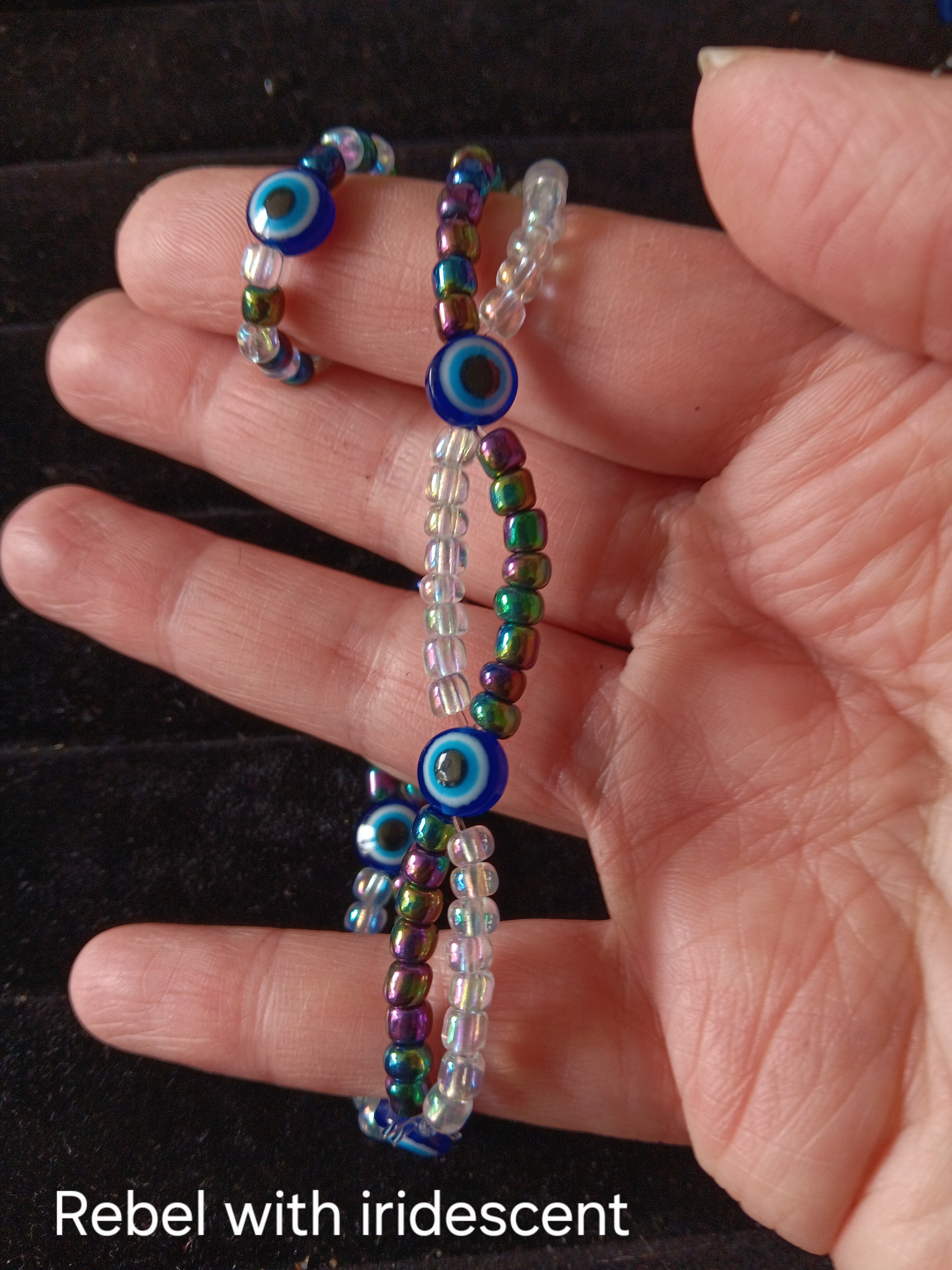 Evil eye jewelry set
