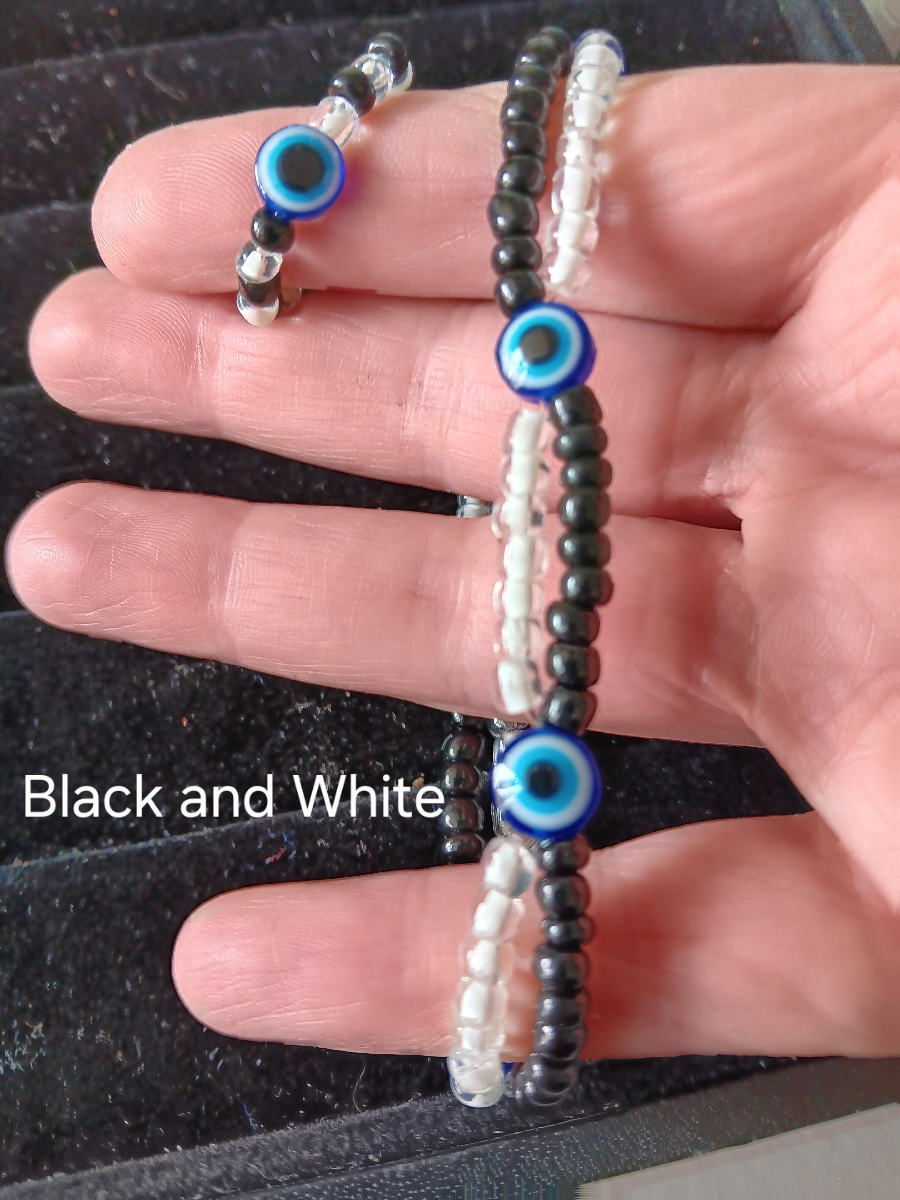 Evil eye jewelry set