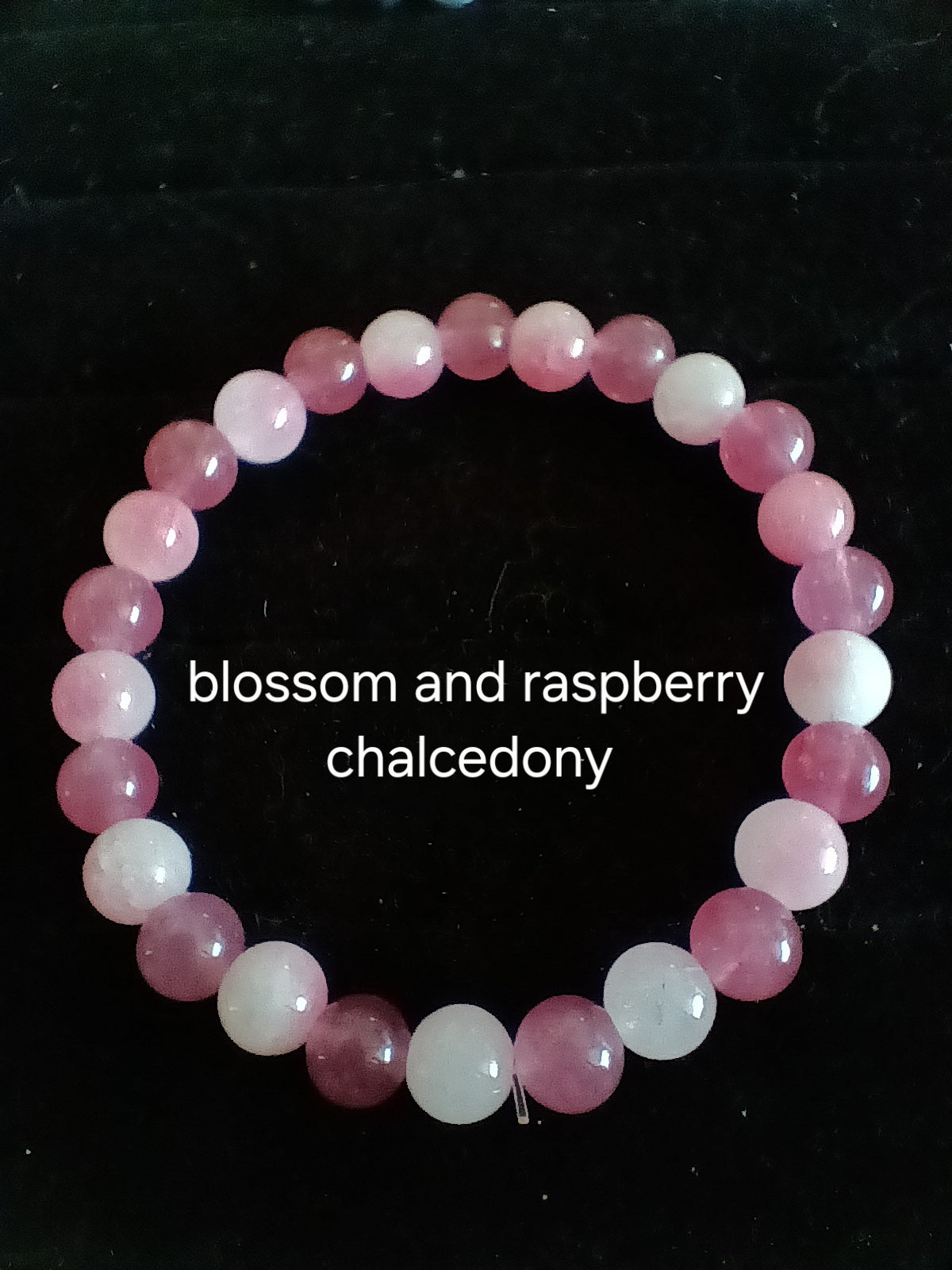 Blossom/raspberry chalcedony