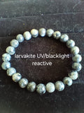 Larvakite bracelet