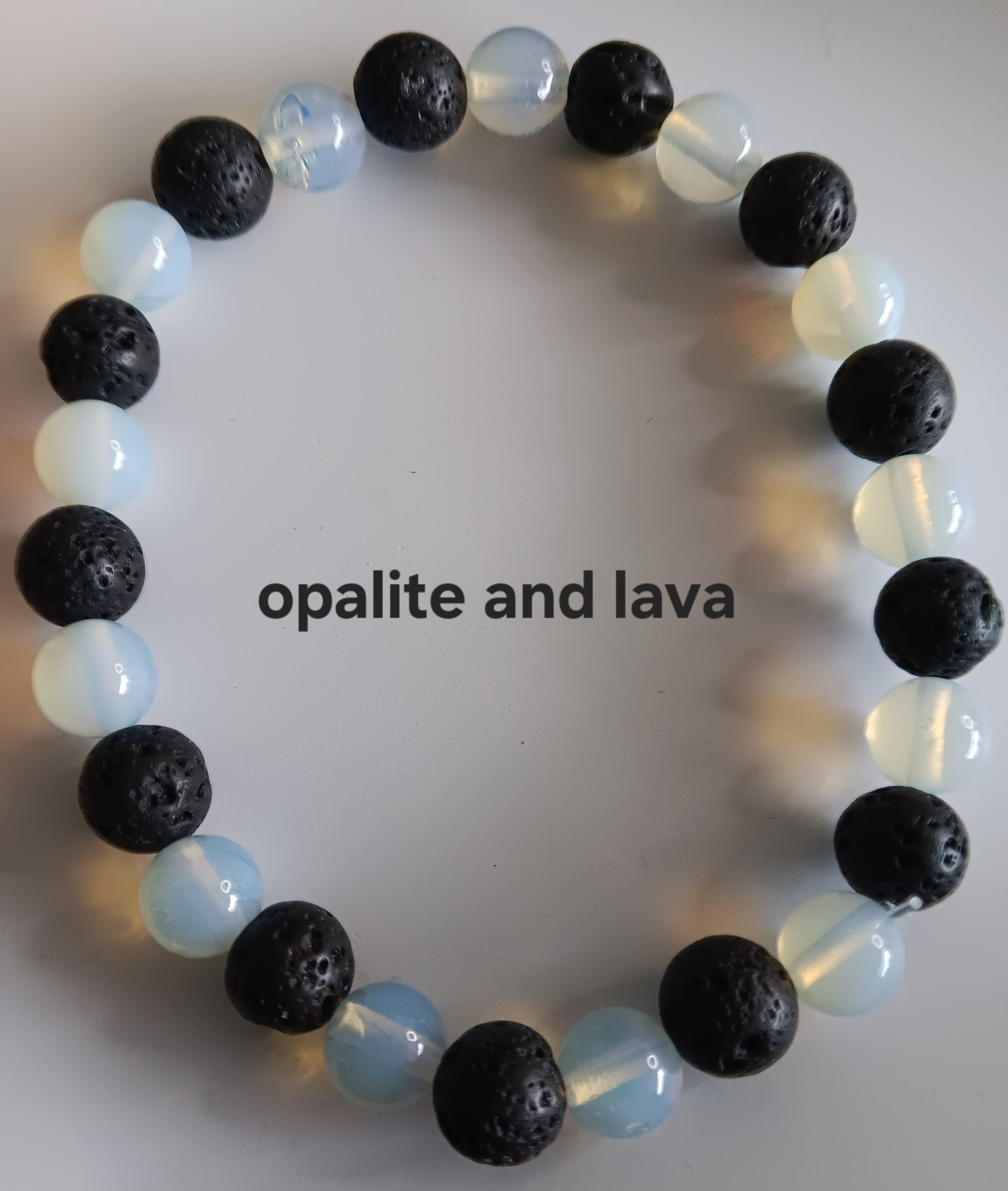 Opalite and lava