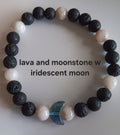 Lava and moonstone