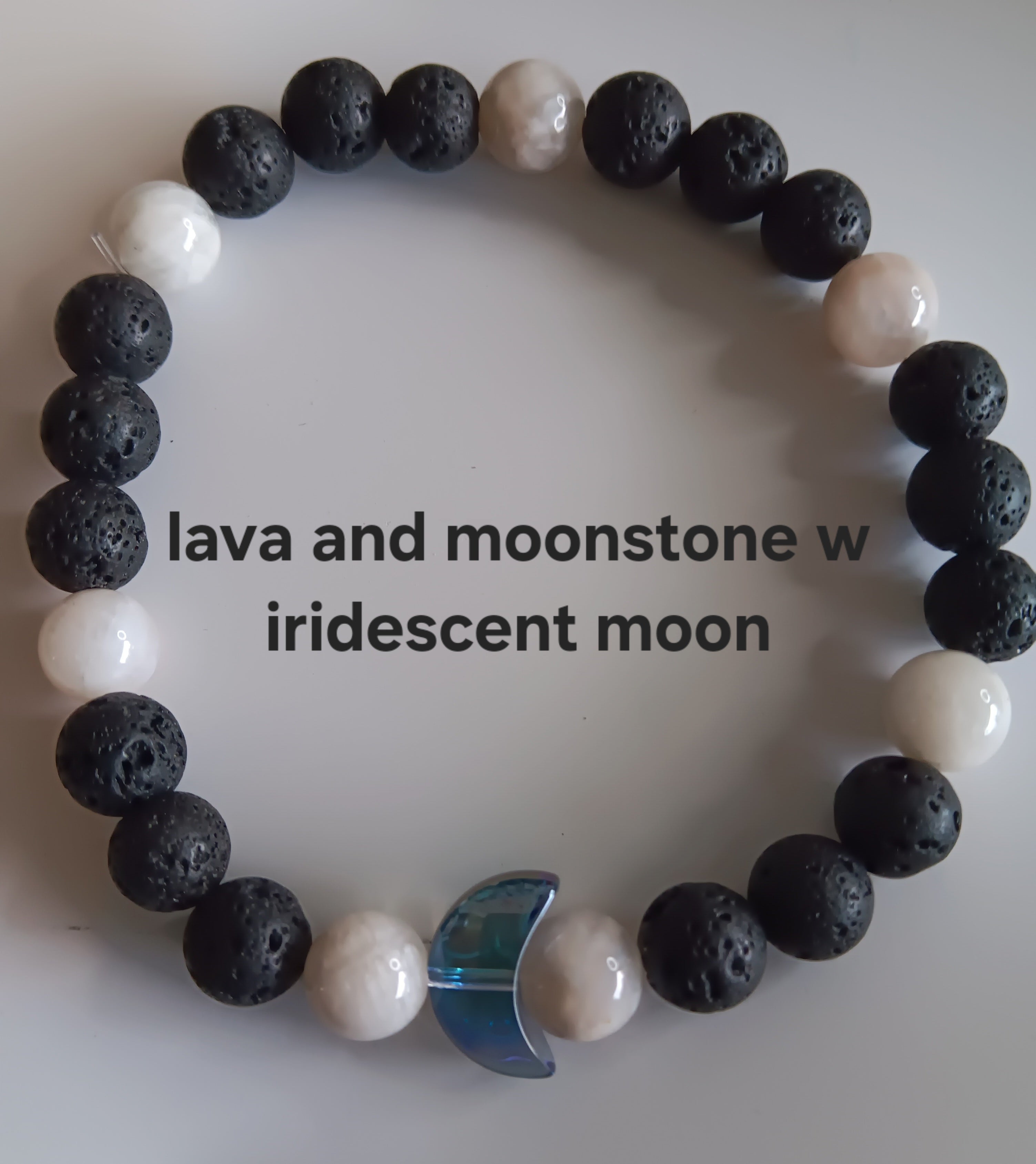 Lava and moonstone