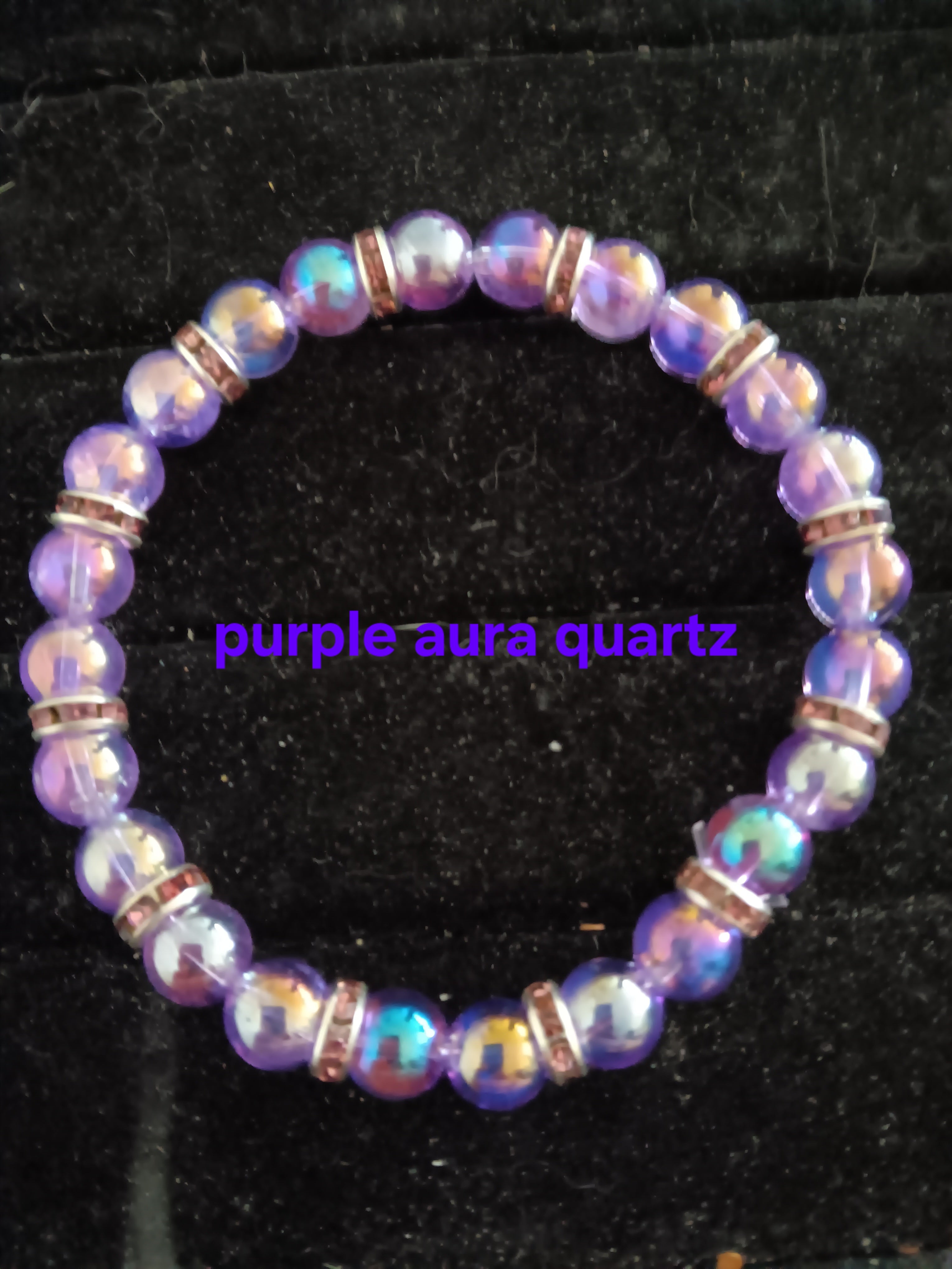 Purple aura quartz